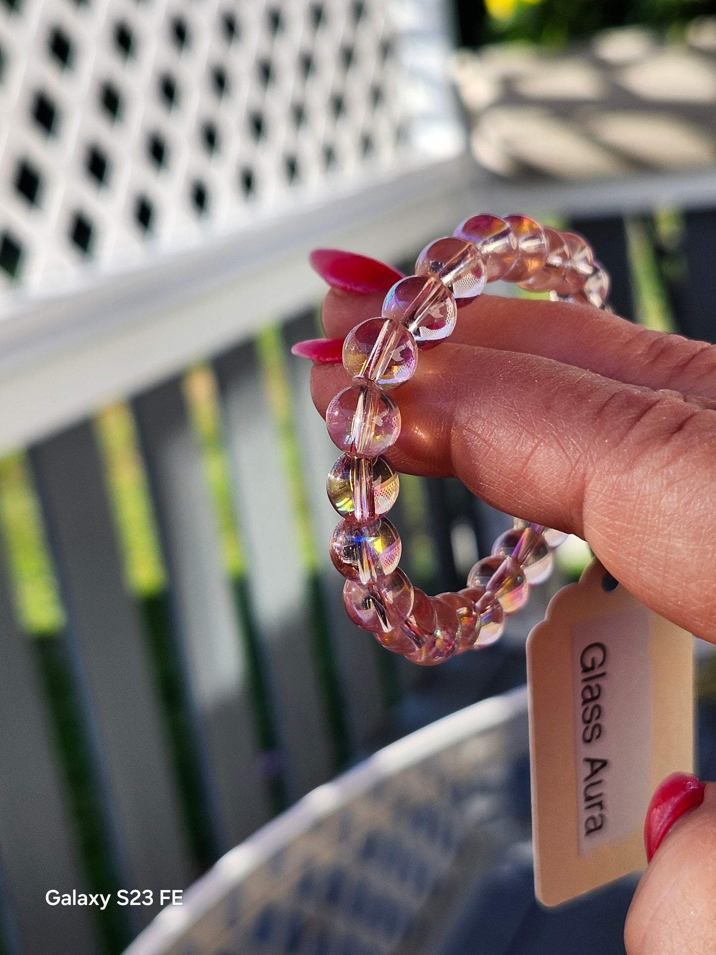Glass Aura Bracelet