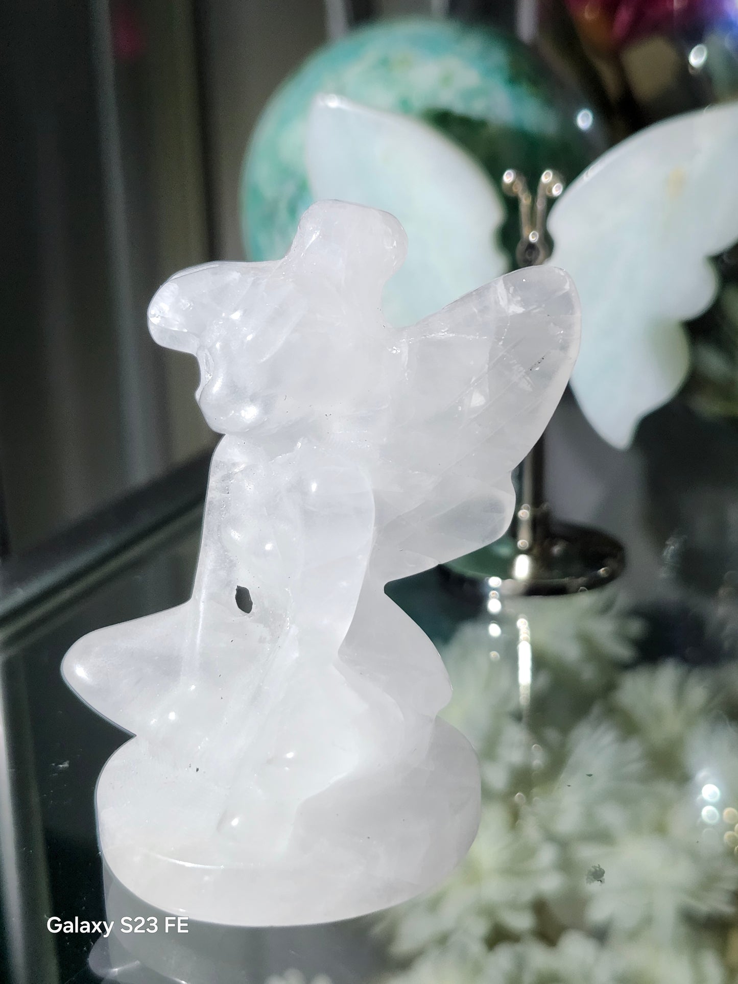 White Quartz Fairy Crystal