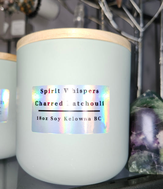 18oz Charred Patchouli Candle