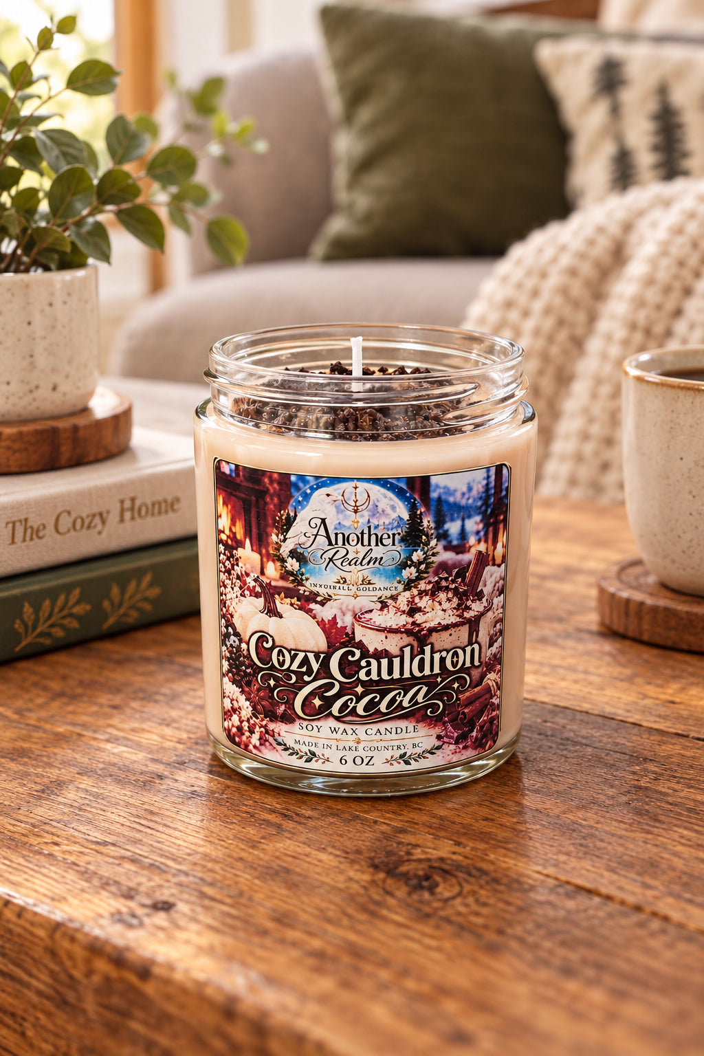 Cozy Cauldron Candle