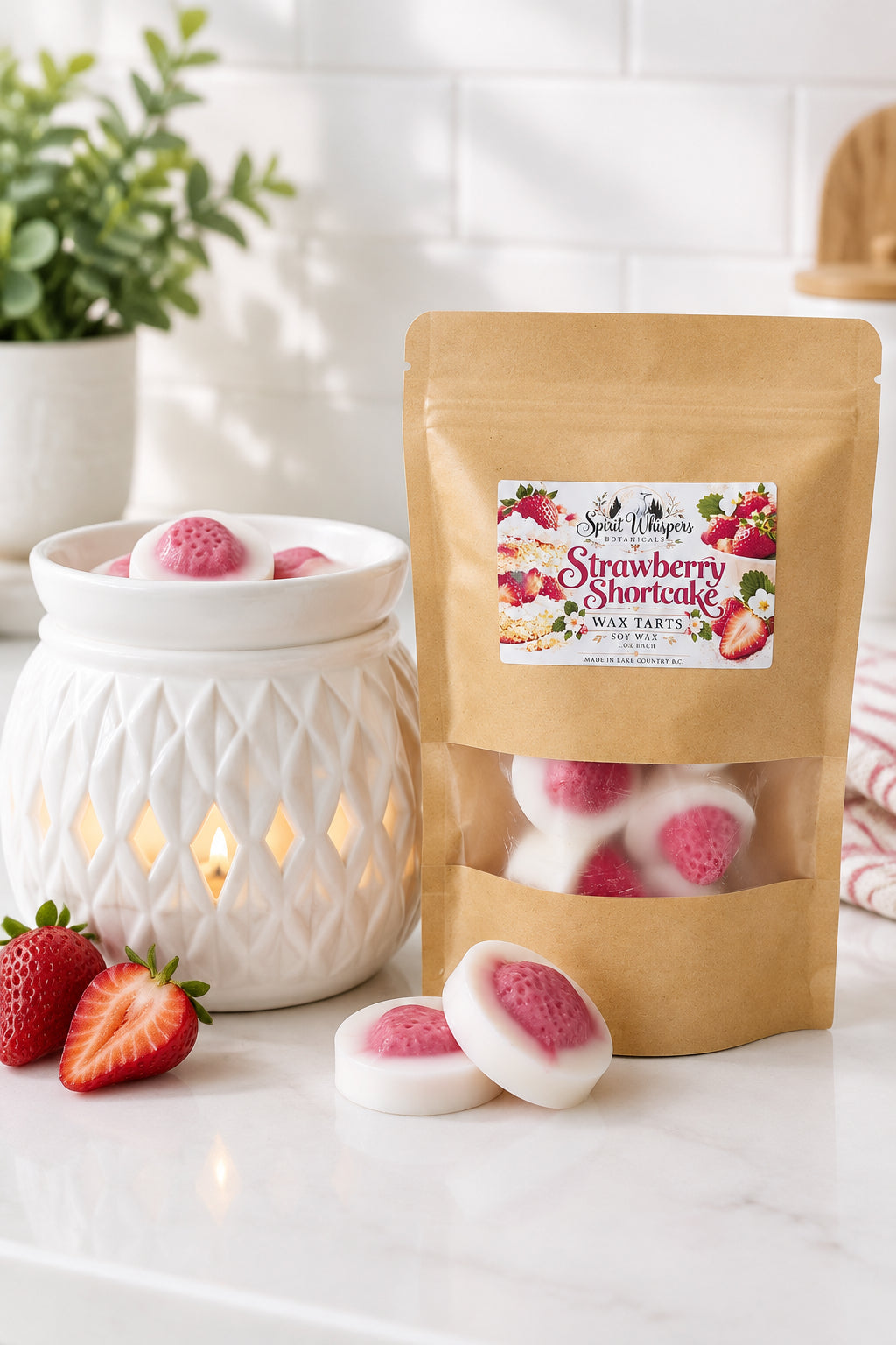 Strawberry Shortcake Wax Tarts