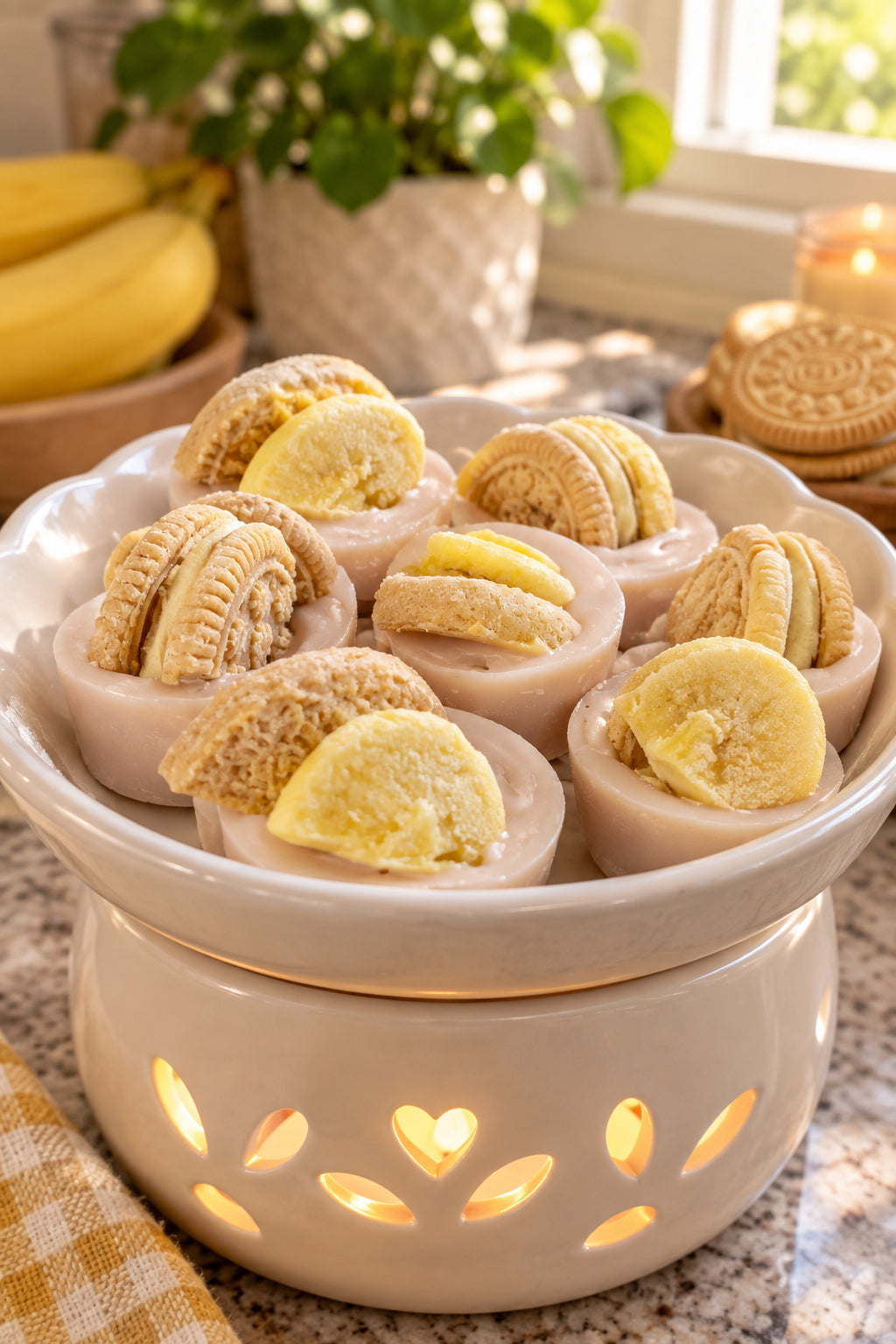 Vanilla & Lemon Meringue Cookie Wax Tarts