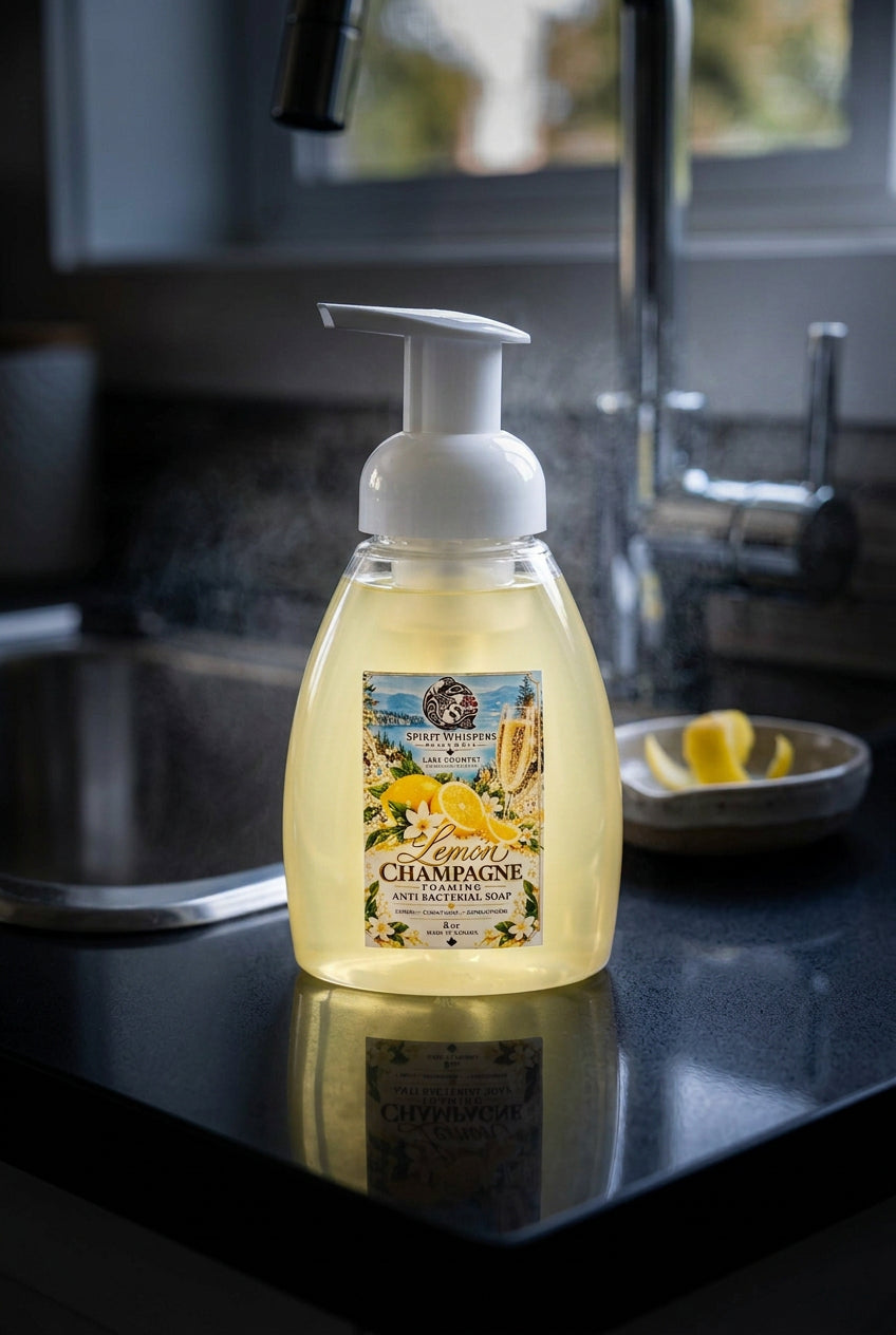 Lemon Champagne Foaming Anti-Bacterial Hand Soap