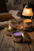 Midnight Plum & Bourbon Wickless Candle