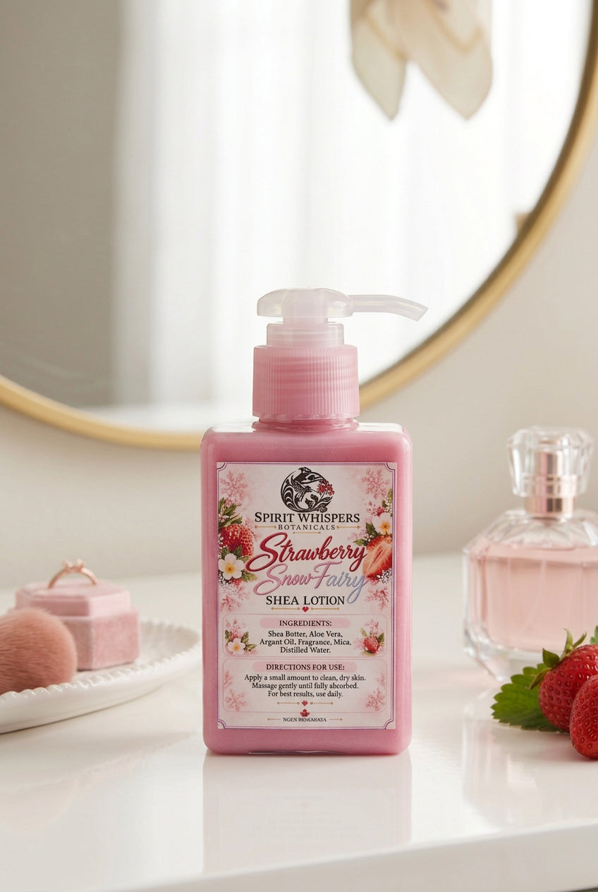 Strawberry Snow Fairy Shea Lotion
