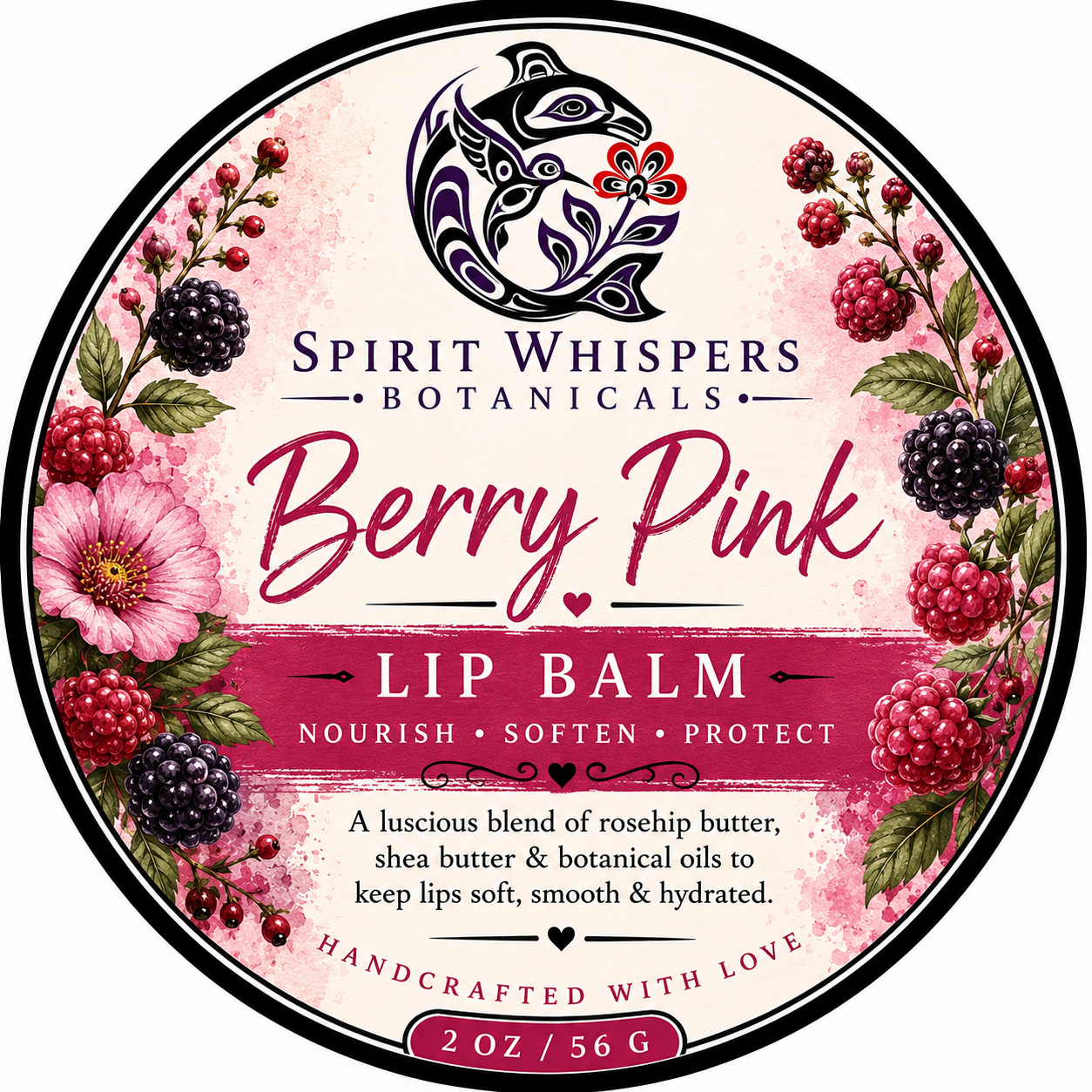 Berry Pink Lip Balm