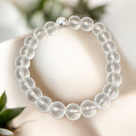 8mm Matte White Quartz