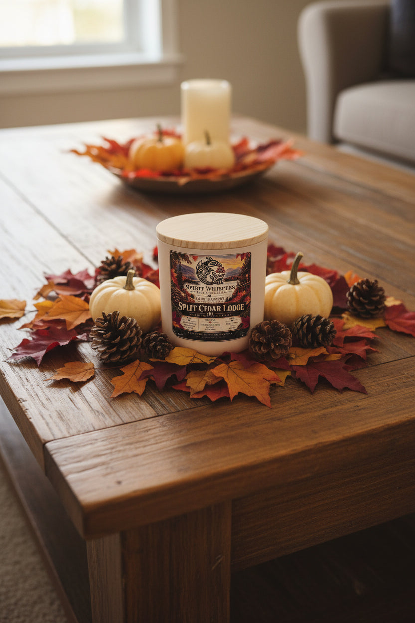 Split Cedar Lodge — 16 oz Premium Soy Candle