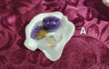 (A) BC Oyster Shell Crystal Decor