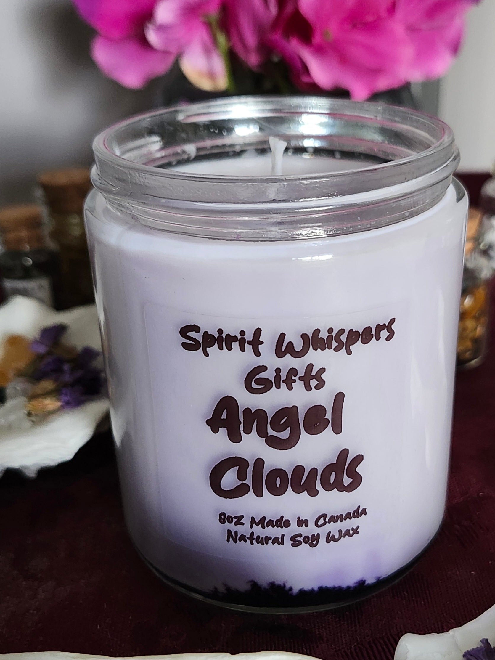 Angel Clouds Candle