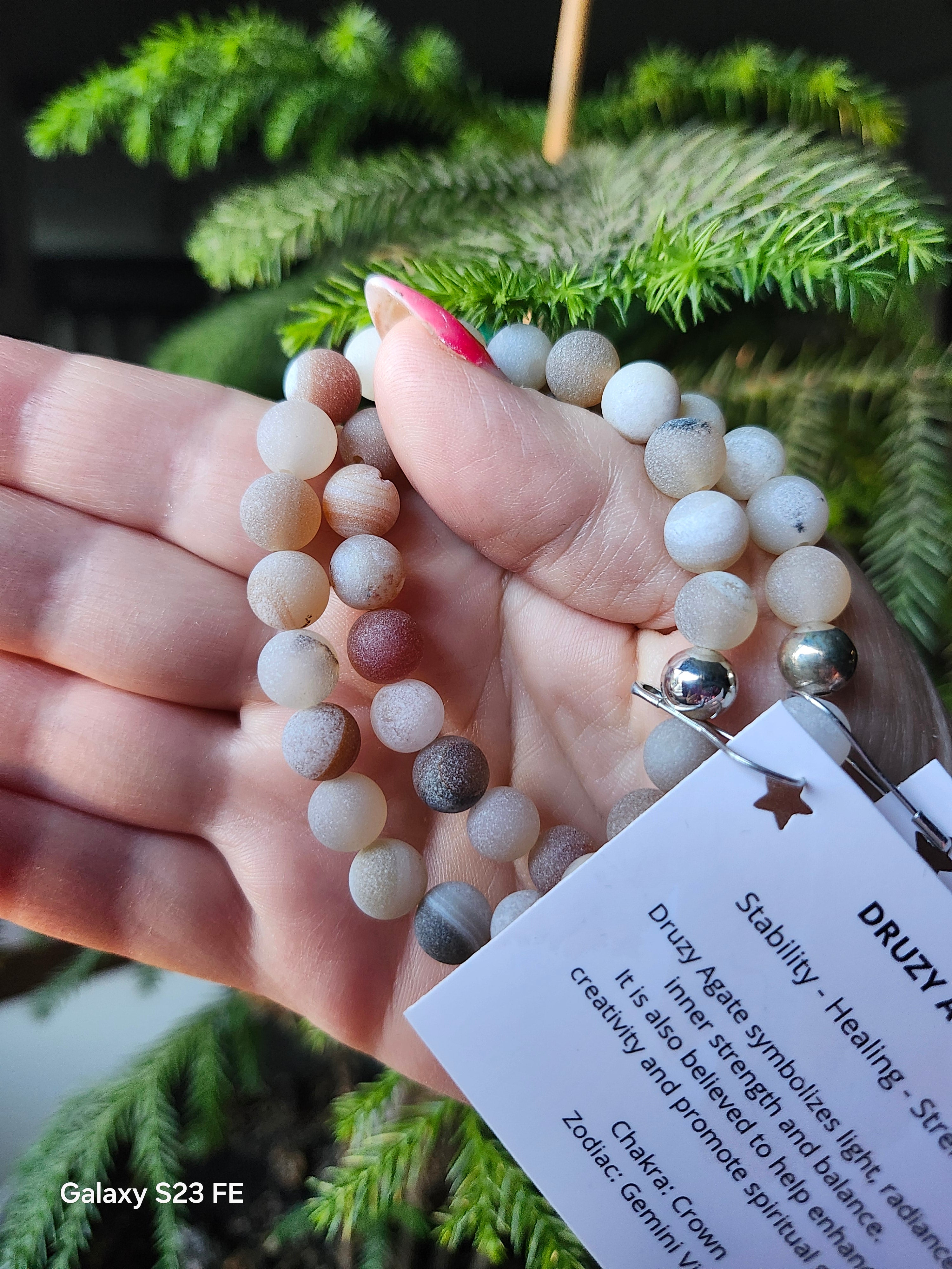 Druzy Agate Bracelet