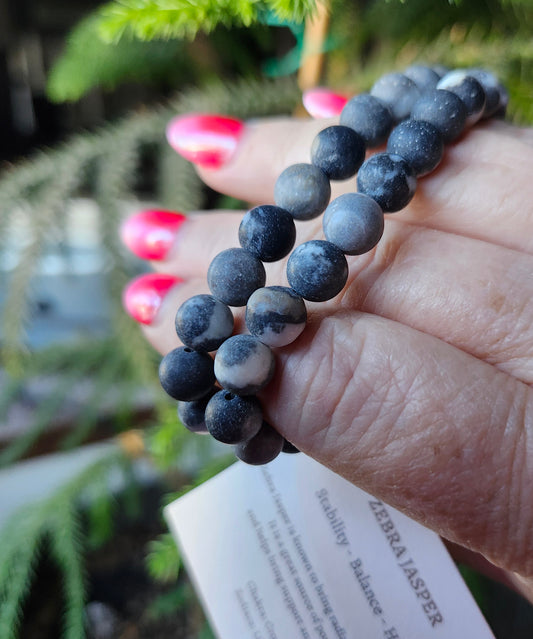 Zebra Jasper Bracelet