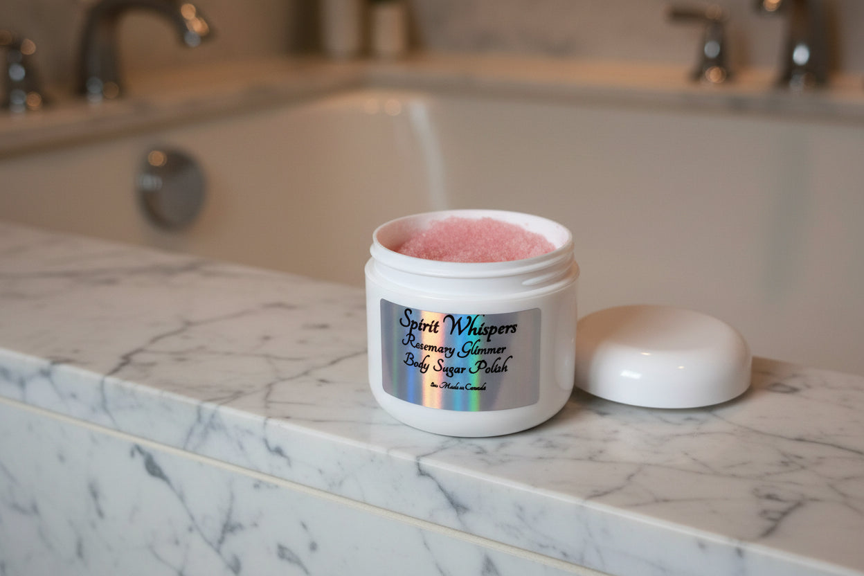Rosemary Glimmer Sugar Polish