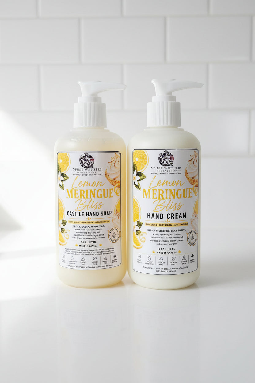 Lemon Meringue Hand Soap & Cream Set