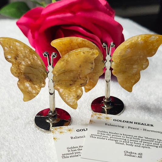 Golden Healer Butterfly Wings