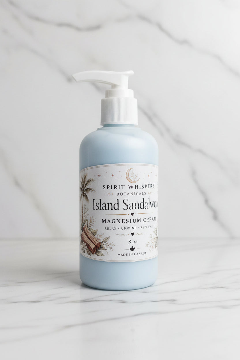 Island Sandalwood Magnesium Body Cream