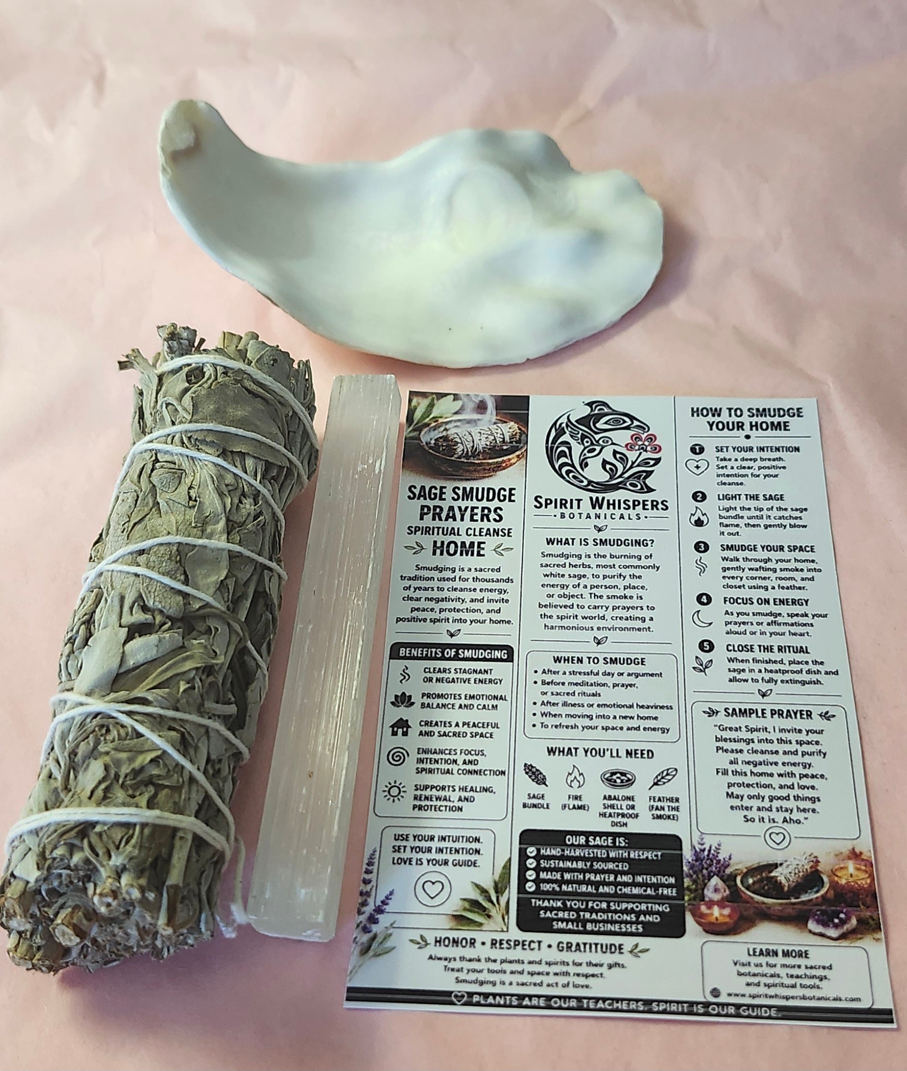 Energy Cleanse Smudge Kit