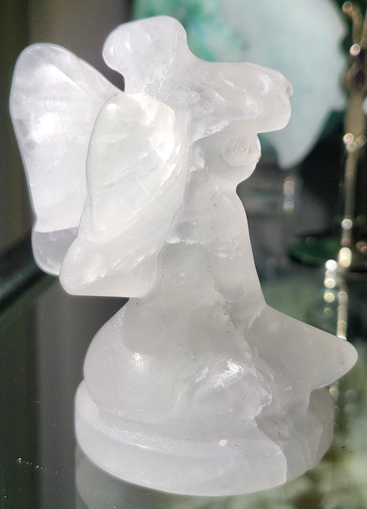 White Quartz Fairy Crystal