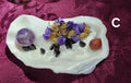 (C) BC Oyster Shell Crystal Decor