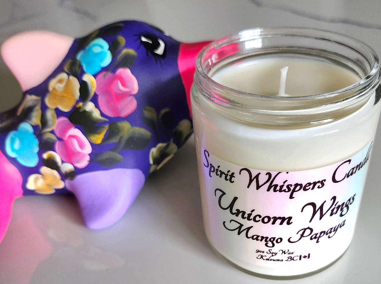 Unicorn Wings Candle