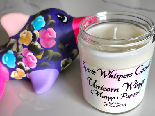 Unicorn Wings Candle