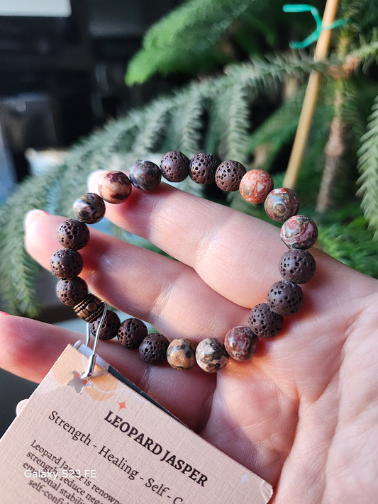 Leopard Jasper Bracelet