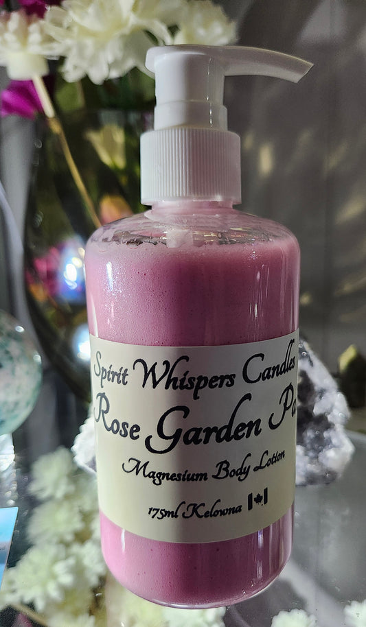 Rose Garden Path Magnesium Body Lotion